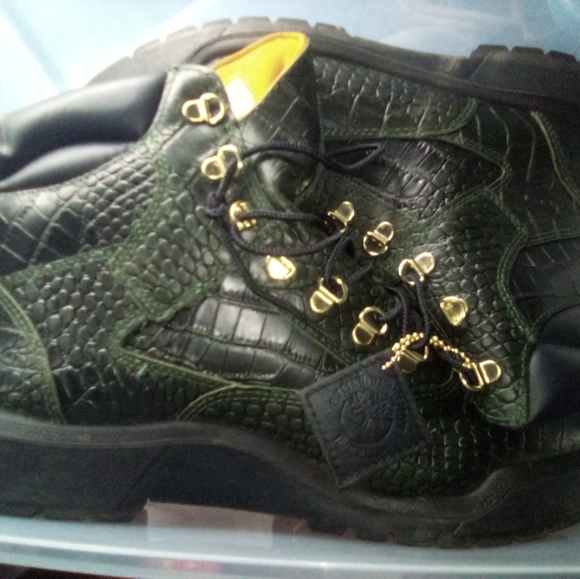 alligator skin timberland boots